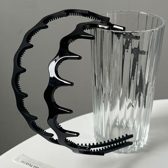moliveny-Wavy Resin Headband Various Designs