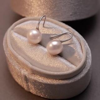Gaya-Faux Pearl Drop Earring