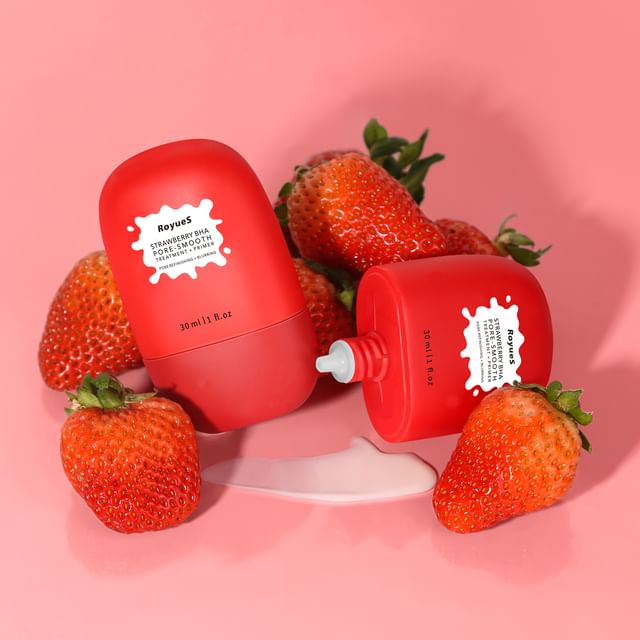 RoyueS-Strawberry BHA Pore Smoothing Primer