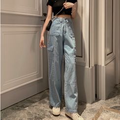 Alfie - Loose-Fit Cargo Jeans Alfie - Loose-Fit Cargo Jeans