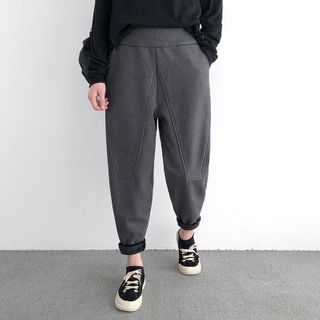 fleece lined harem pants