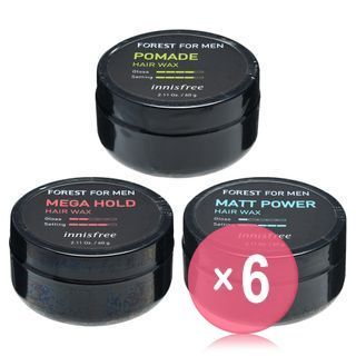 Buy innisfree - Forest For Men Hair Wax - 3 Types (x6) (Bulk Box) in Bulk |  