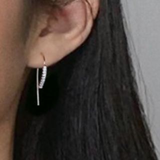 Parskletie-Rhinestone Earring