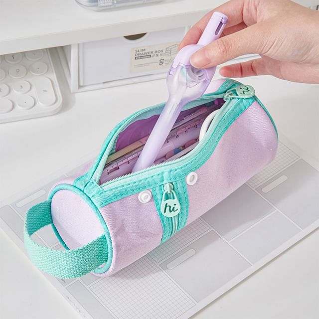 Class 302-Two-Tone Fabric Pencil Case