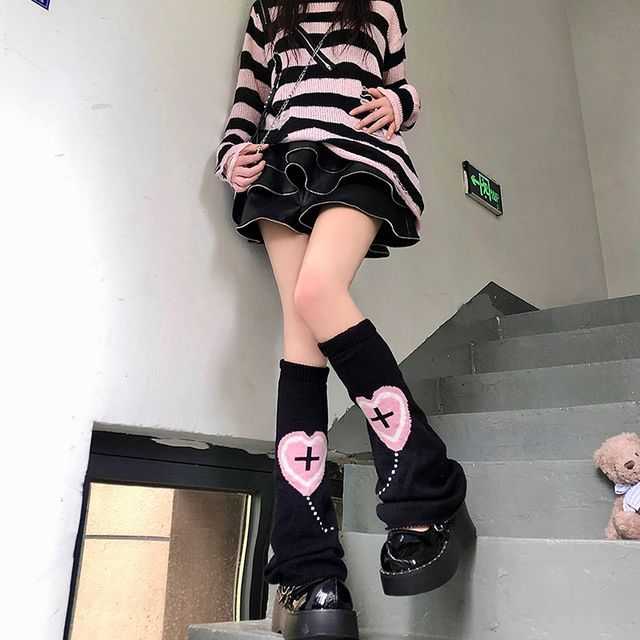 Gentiana-Flared Leg Warmers