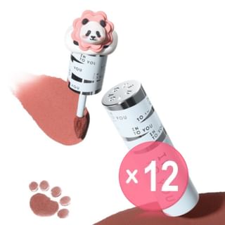 INTO YOU - M Lan Panda Shero Super Matte Lip Mud - 4 Colors (x12) (Bulk Box)