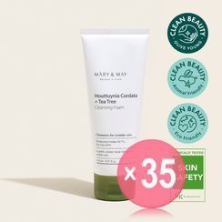 Mary&May - Houttuynia Cordata + Tea Tree Cleansing Foam (x35) (Bulk Box)