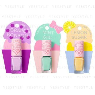 Shiseido - Ice Cream Parlour Cosmetics Nail Color - 6 Types