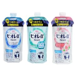 Kao - Biore U Body Soap Refill 340ml - 6 Types
