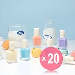 romand - Mood Pebble Nail Milk Grocery Edition - 6 Colors (x20) (Bulk Box)