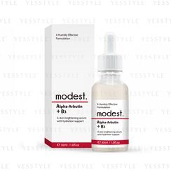 modest - 熊果素+维他命B3嫩白美肌精华 modest - 熊果素+维他命B3嫩白美肌精华