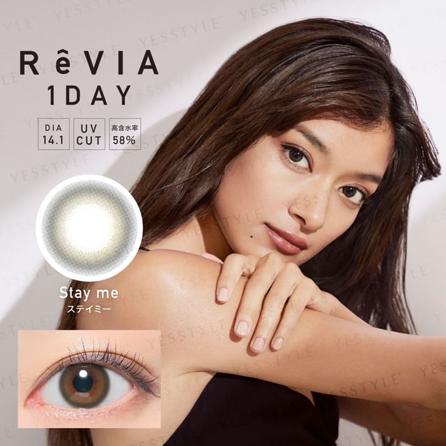 Candy Magic-ReVIA 1 Day Color Lens Stay Me 10 pcs