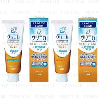 LION - Clinica Advantage Next Stage + Whitening Toothpaste 90g - 2 Types