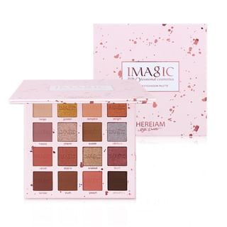 IMAGIC - 16 Colours Pink Pop Eyeshadow Palette