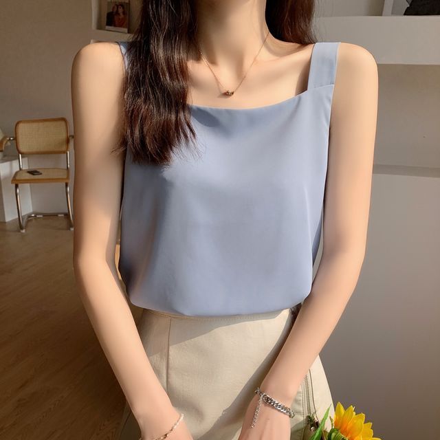 Isaaca-Chiffon Camisole Top