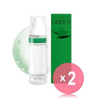 FREE MOMENT - Green Calming Serum Mist 2pcs Bundle Set