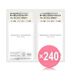 BIJINALL - AROMA KIFI Organic Shampoo & Treatment Moist Shine Trial Set (x240) (Bulk Box)