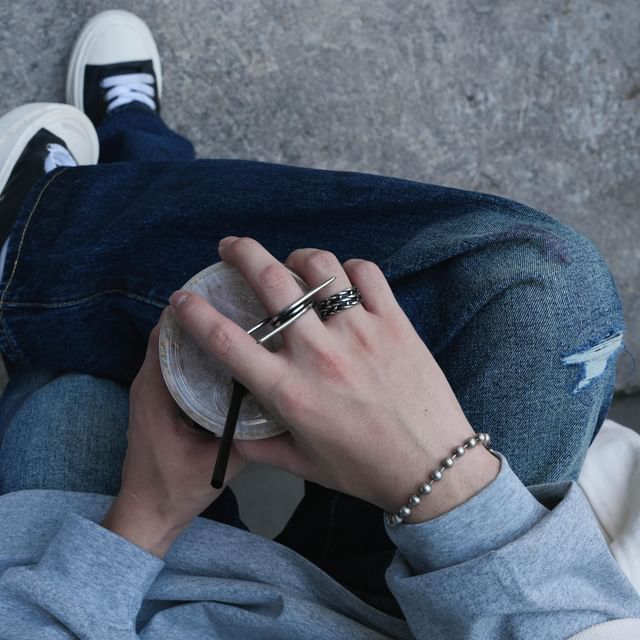 Kopesh-Nail Thorn Stainless Steel Ring