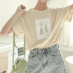 Hello Lucy - 印花短袖T裇 Hello Lucy - 印花短袖T裇