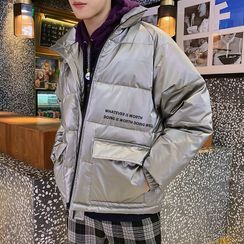 Alvicio - Lettering Padded Coat Alvicio - Lettering Padded Coat
