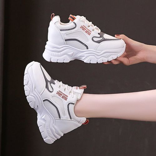 Hidden wedge cheap platform sneakers