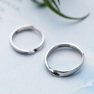 roch matching sterling couple ring silver