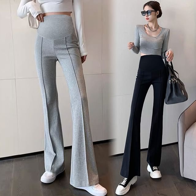 Rosy Street-Maternity High Waist Bootcut Pants