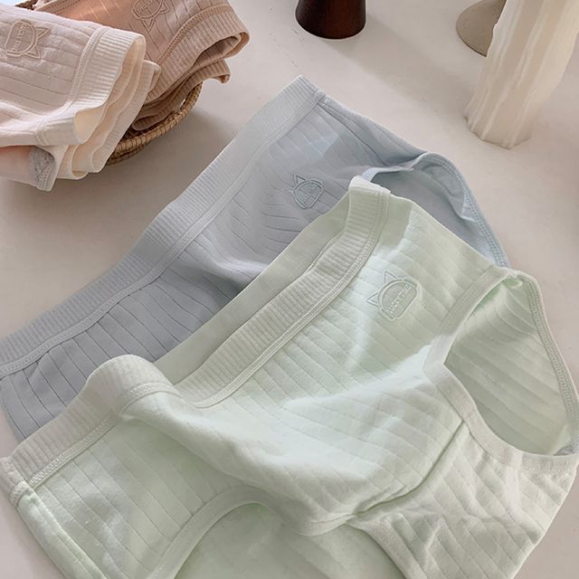 Candyiry-Set of 5 Ribbed Panties