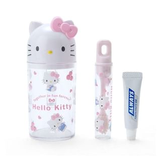 Sanrio - Hello Kitty Toothbrush & Cup Set