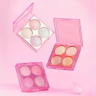 CAR MELA - Moment 4-Color Highlighter Palette - 2 Colors