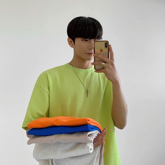 MRCYC-Plain Short-Sleeve T-Shirt