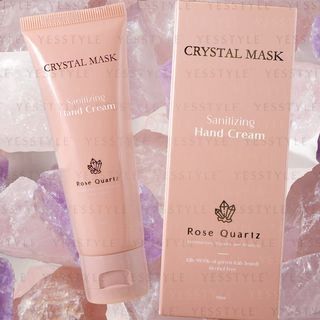 Crystal Mask - Rose Quartz Sanitizing Hand Cream