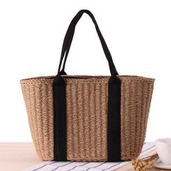 STYLE CICI - Woven Tote Bag STYLE CICI - Woven Tote Bag