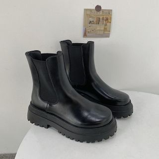 Bolitin - Platform Short Chelsea Boots
