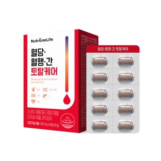 Nutrione - NutrioneLife Blood Sugar Blood Circulation Liver Total Care