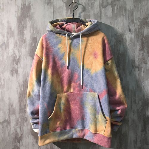 Couple-Matching Tie-Dye Hoodie 
