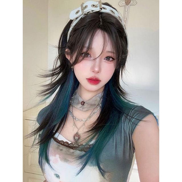 Jellyfish-Long Full Wig - Wavy