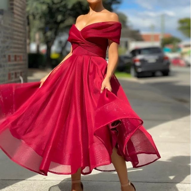 knee length dresses for ladies Chic Sleeveless A-Line Bridesmaid Dress with Criss-Cross Back main image 0