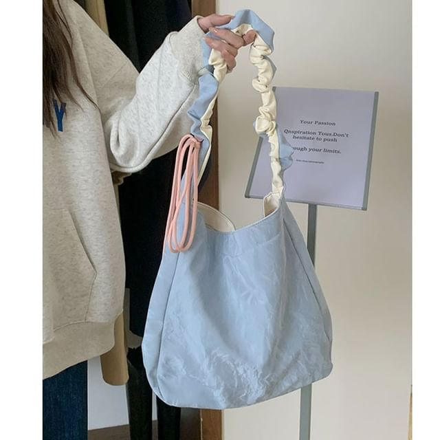 TangTangBags-Ruched Tote Bag