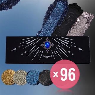 haggard - Scepter Series Smoky Five-Color Eyeshadow Palette - Captive to Night (x96) (Bulk Box)