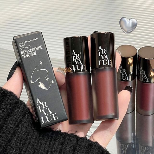 Art Value - Punk Metallic Matte Velvet Lip Mud - 6 Colors | YesStyle