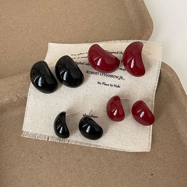 Panda Dama-Bean Stud Earring