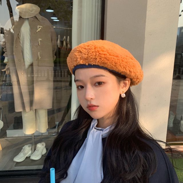 Ordinario - Fluffy Beret | YesStyle