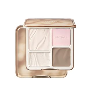Judydoll - 2 IN 1 Highlighter Contour Palette - 4 Colors