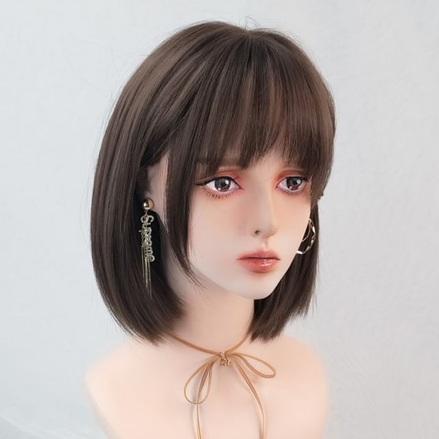 Jellyfish-Short Full Wig - Bob