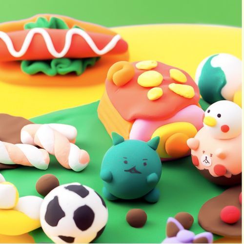 Candy Lemon - Craft Clay Toy (various designs) / Set