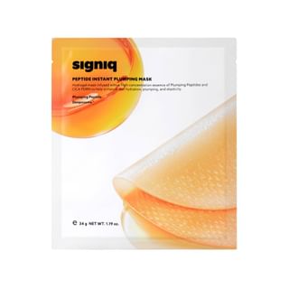 dot solution - signiq Peptide Instant Plumping Mask Set