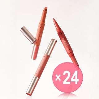 UNNY CLUB - Relax Series Double-Headed Lip Liner  - 3 Types (x24) (Bulk Box)