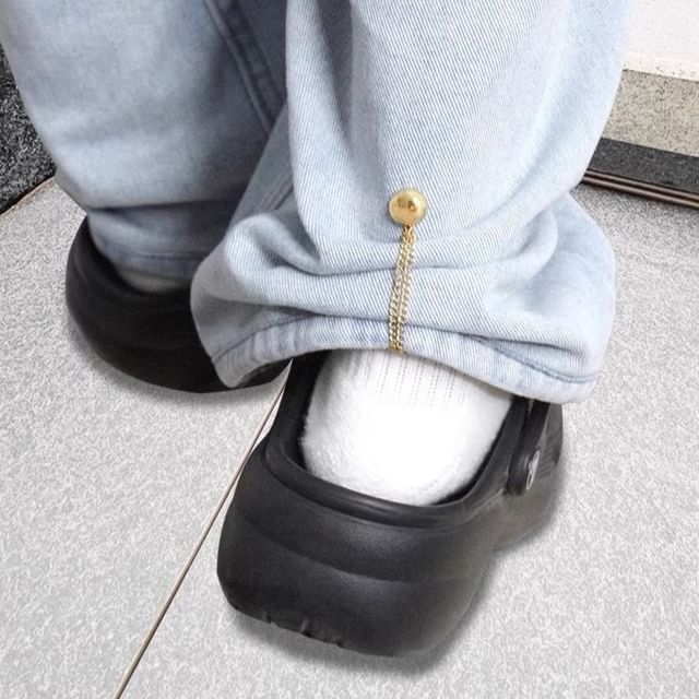 kiqwin-Alloy Chain Magnetic Clothing Pin