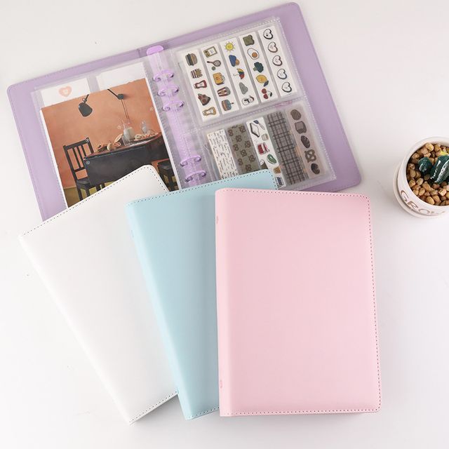 PIXON Plain A5 Loose Leaf Photo Album YesStyle